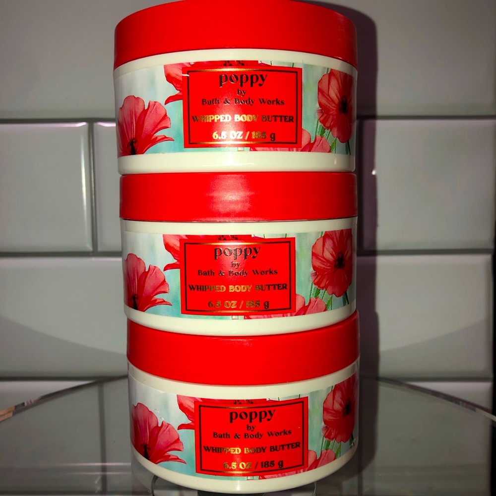 6 POPPY & 3 BUTTERFLY 
Whipped Body Butter - Picture 2 of 9